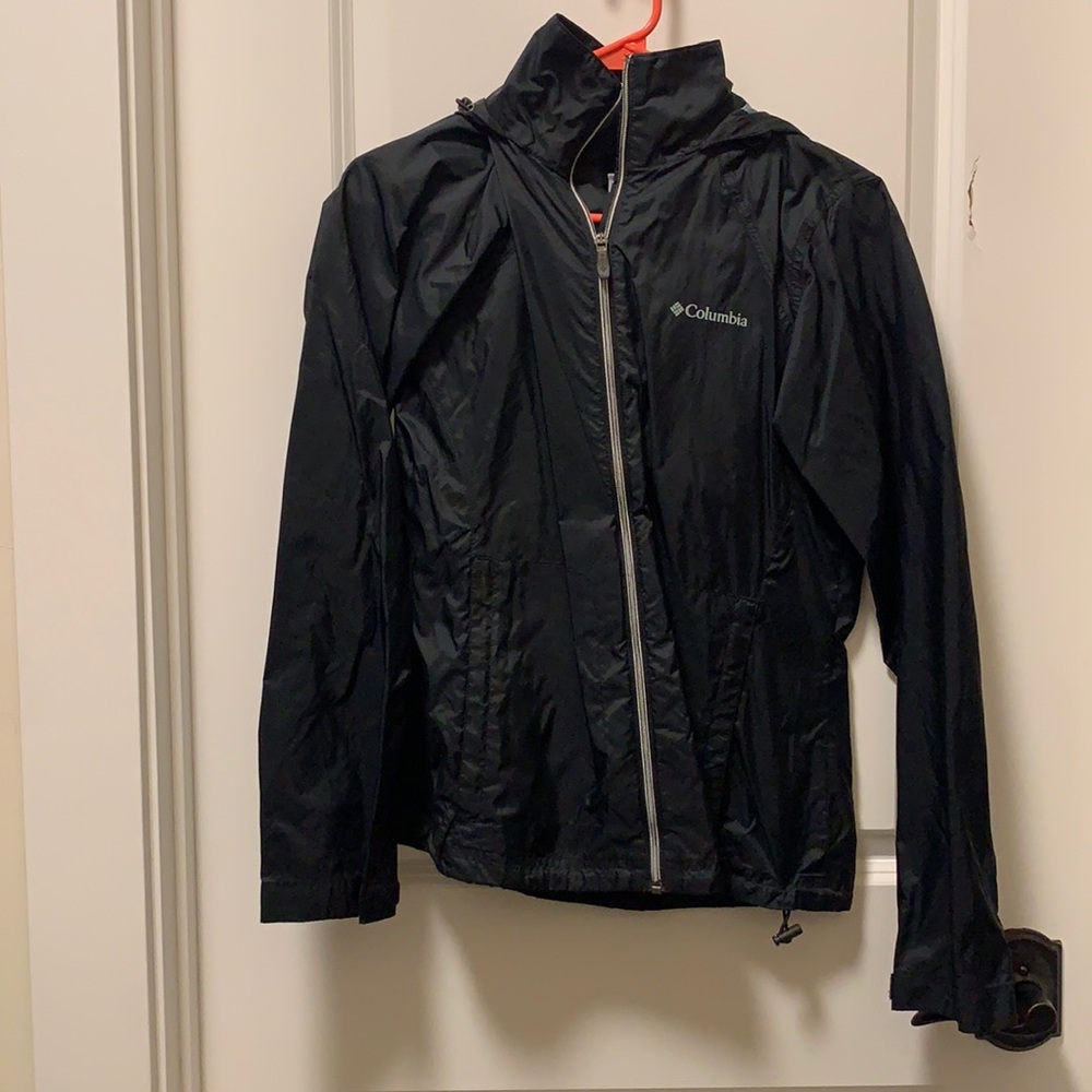 Columbia rain coat
